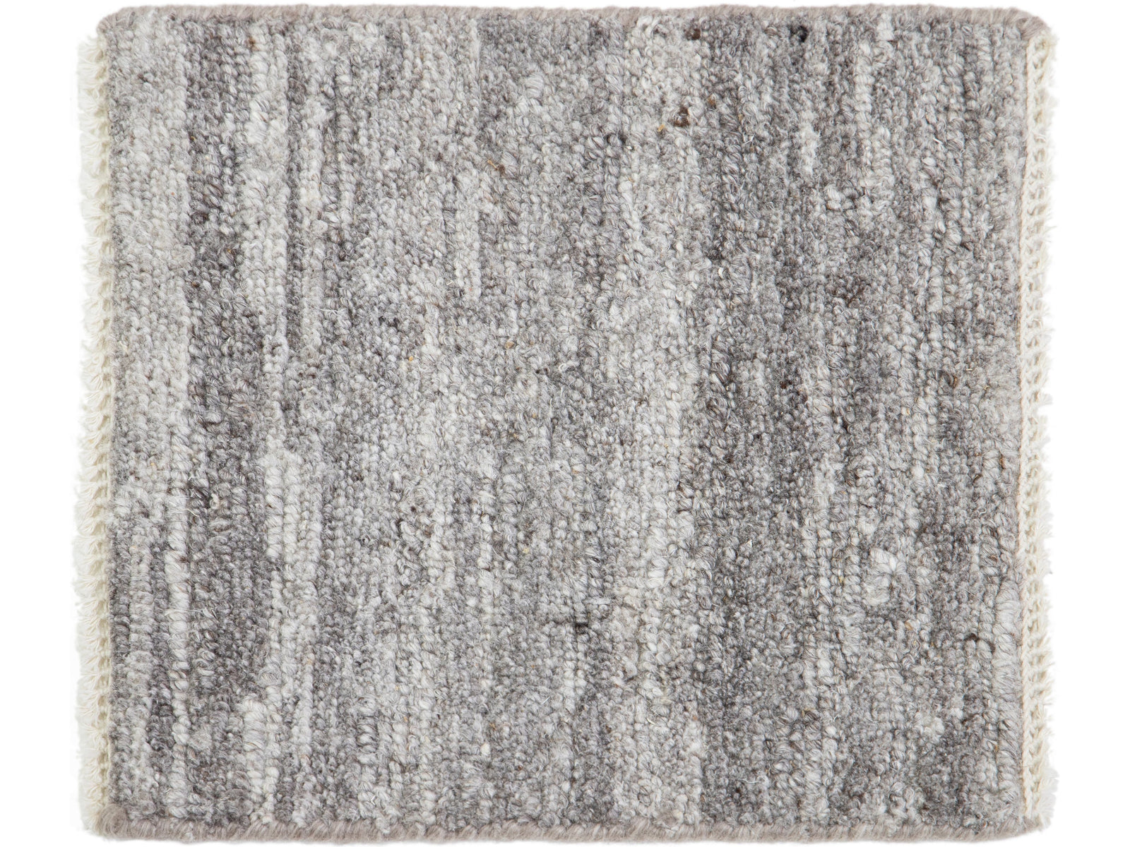 Modern Tibetan Wool and Linen Blended Custom Rug