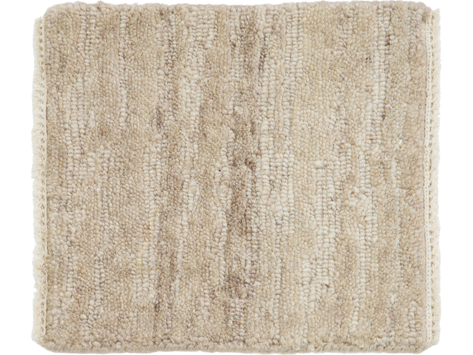 Modern Tibetan Wool and Linen Blended Custom Rug