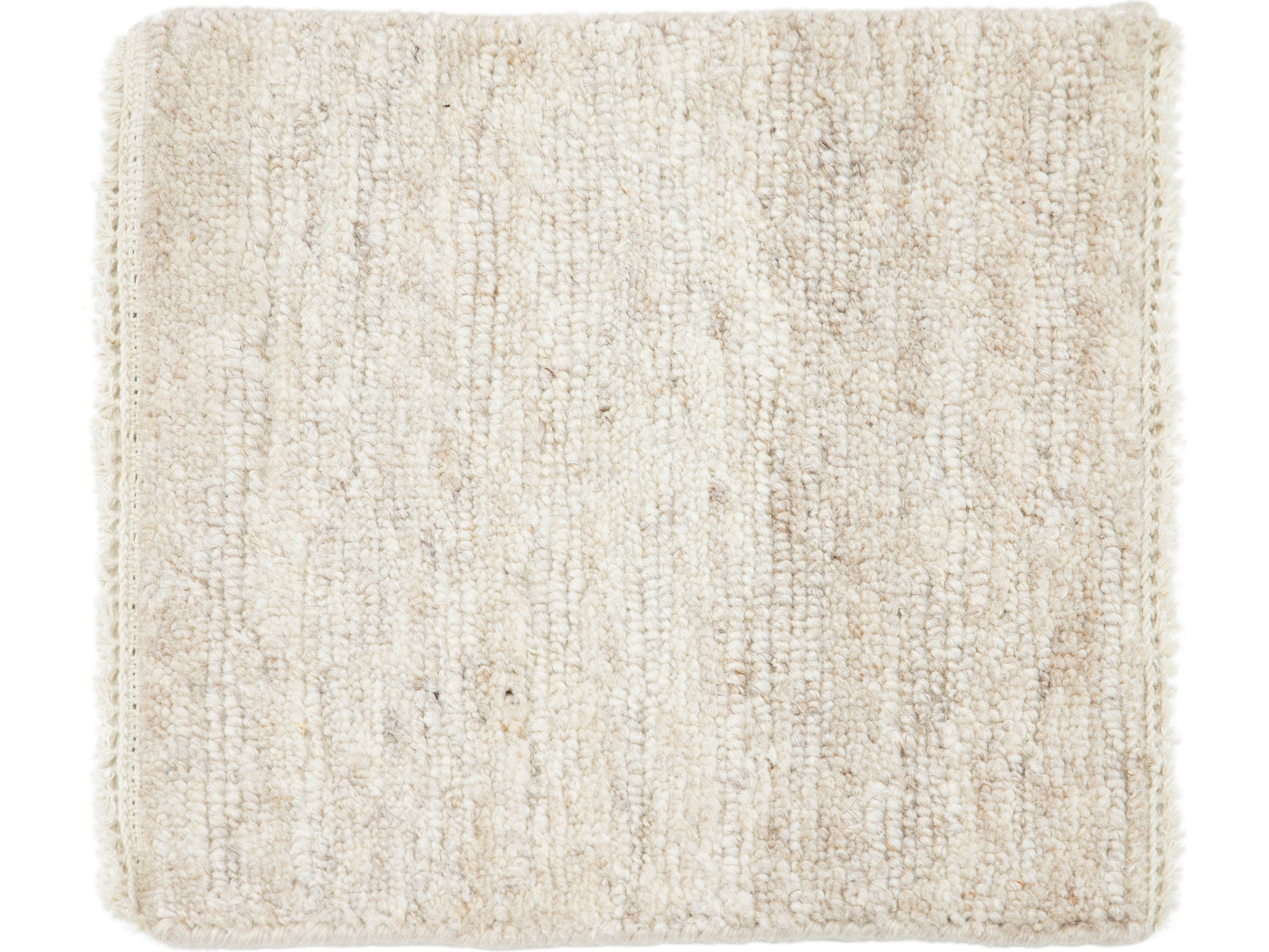 Modern Tibetan Wool and Linen Blended Custom Rug