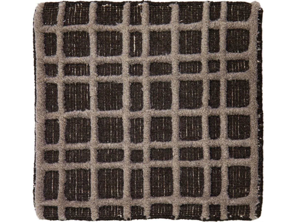 Modern Flatweave Wool Custom Rug
