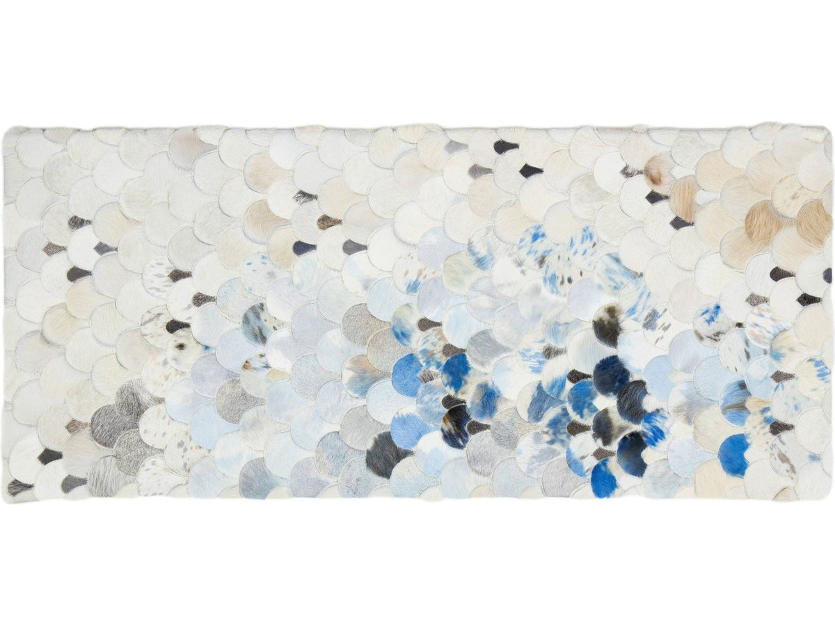 Modern Genuine Cowhide Custom Rug