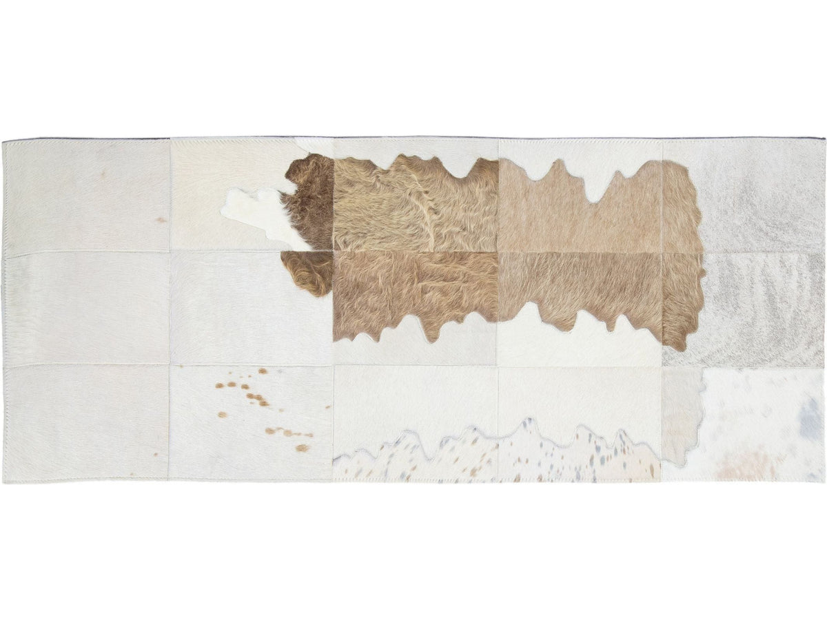 Modern Genuine Cowhide Custom Rug