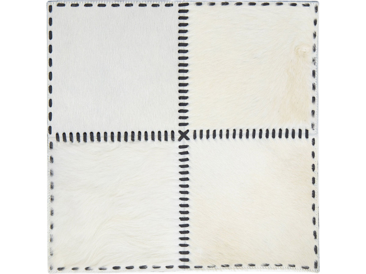 Modern Genuine Cowhide Custom Rug