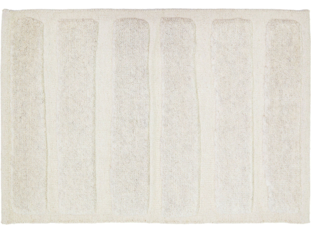 Modern Moroccan Wool Custom Rug