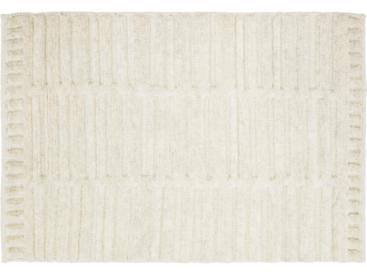 Modern Moroccan Wool Custom Rug