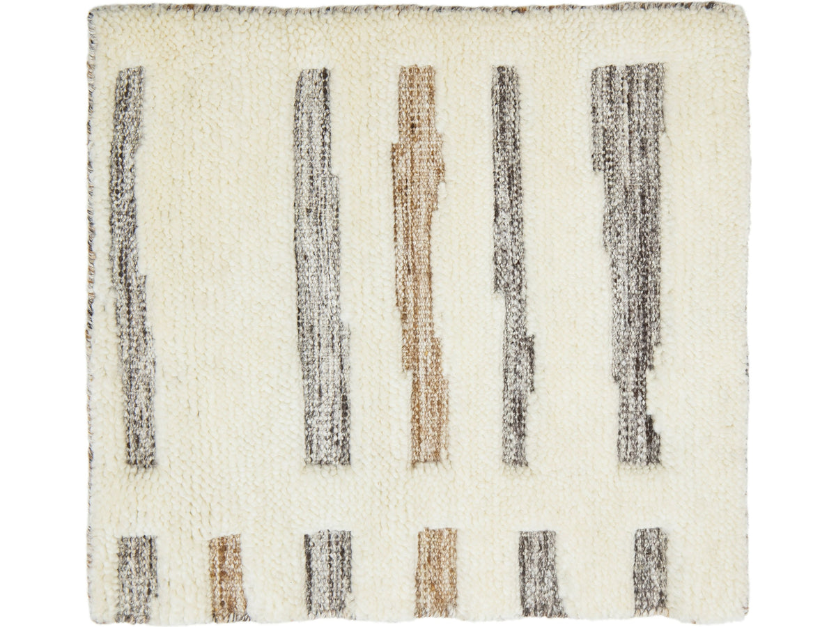 Modern Moroccan Wool Custom Rug