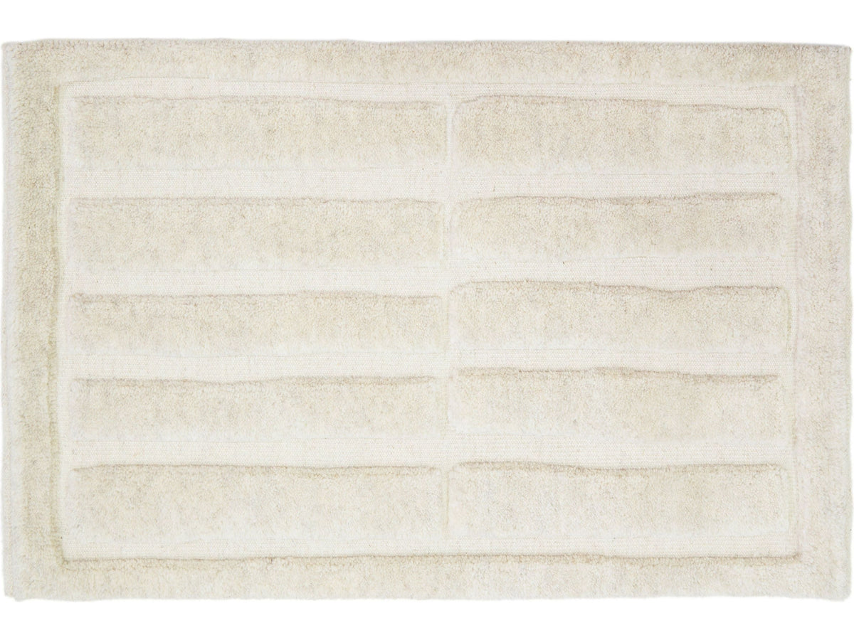 Modern Moroccan Wool Custom Rug