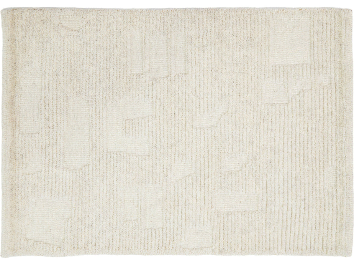 Modern Moroccan Wool Custom Rug