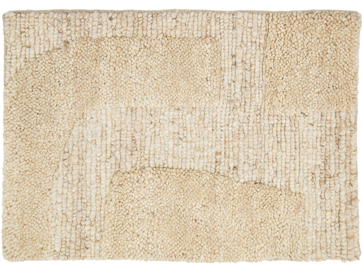 Modern Moroccan Wool Custom Rug