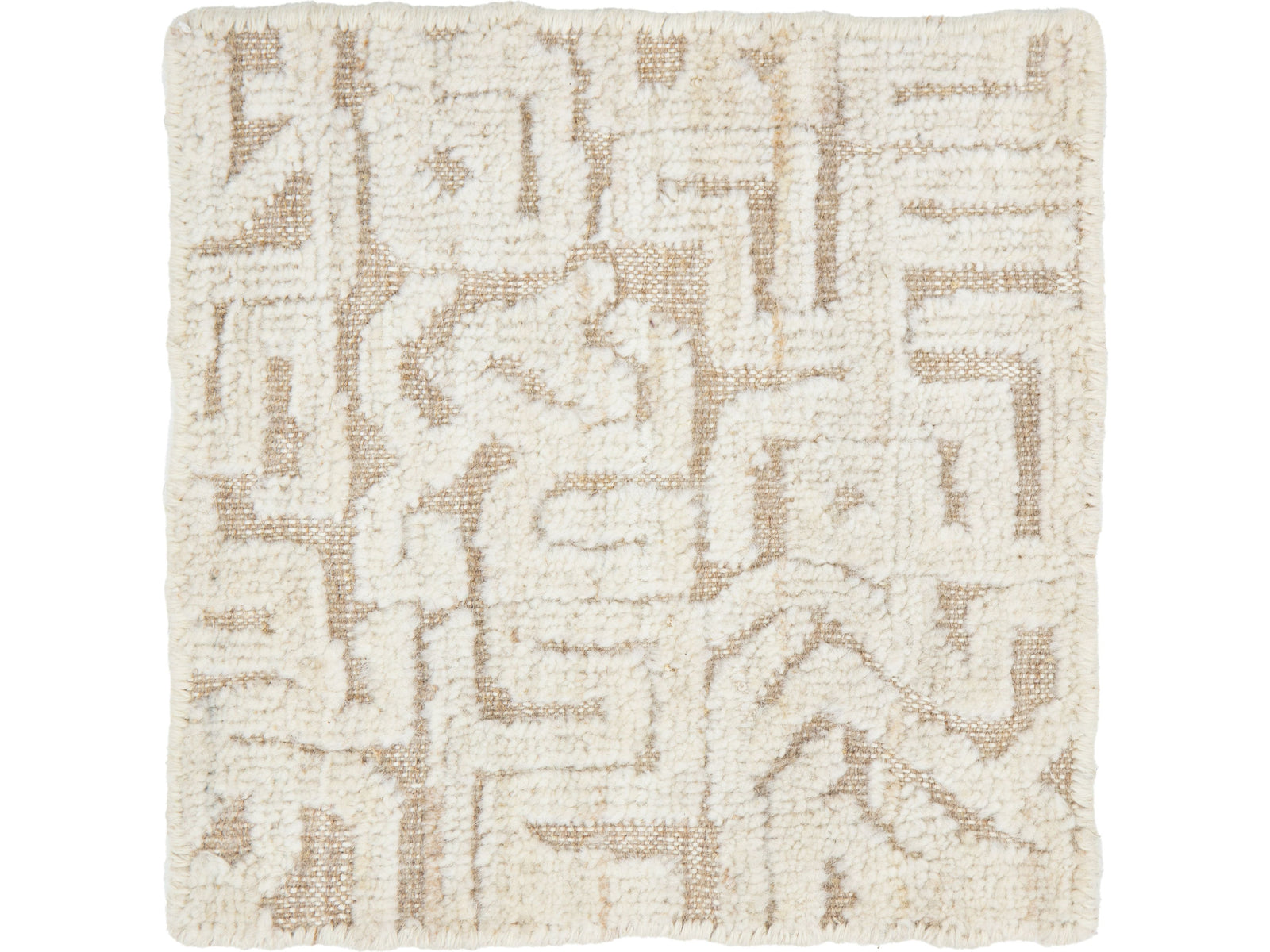 Modern Moroccan Wool Custom Rug