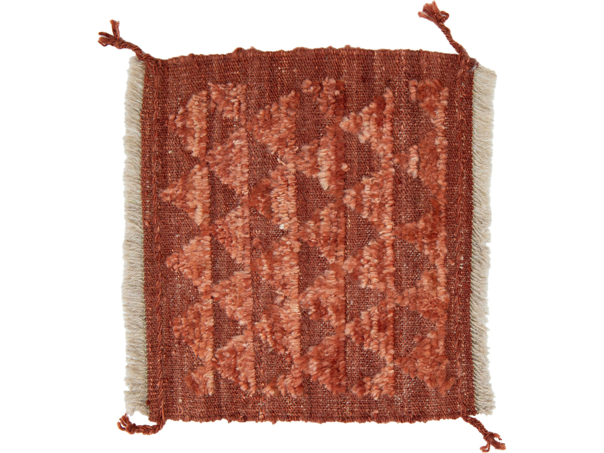 Modern Moroccan Wool Custom Rug