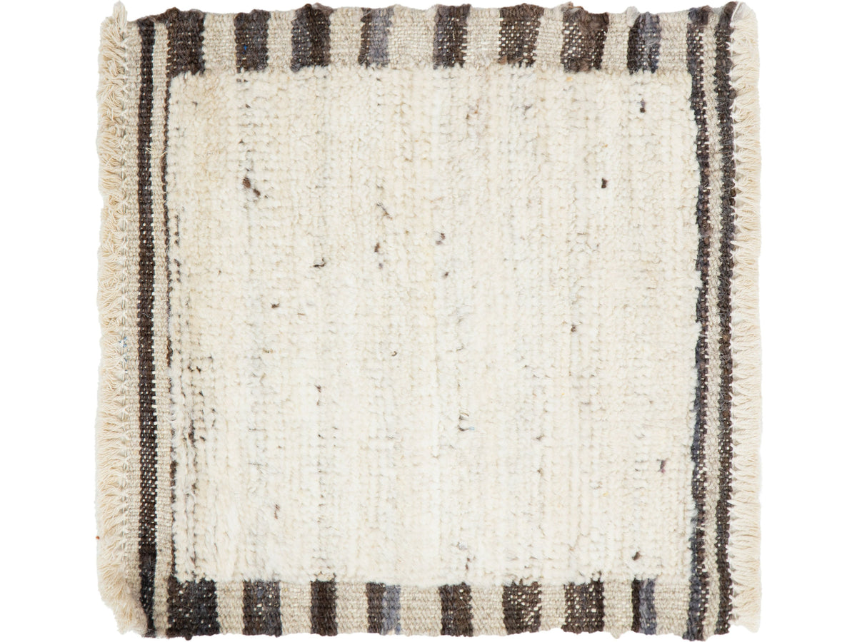 Modern Moroccan Wool Custom Rug