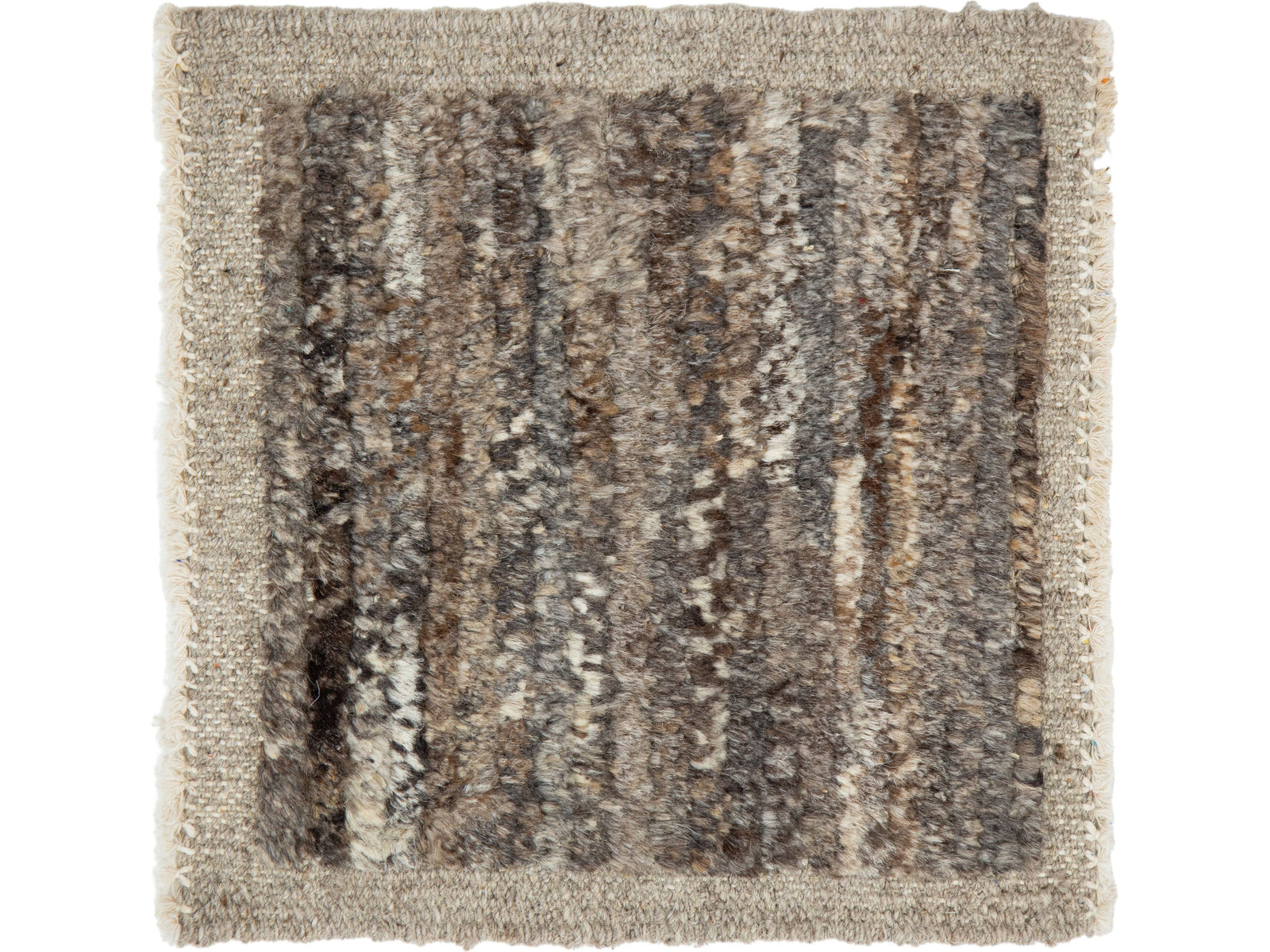 Modern Moroccan Wool Custom Rug