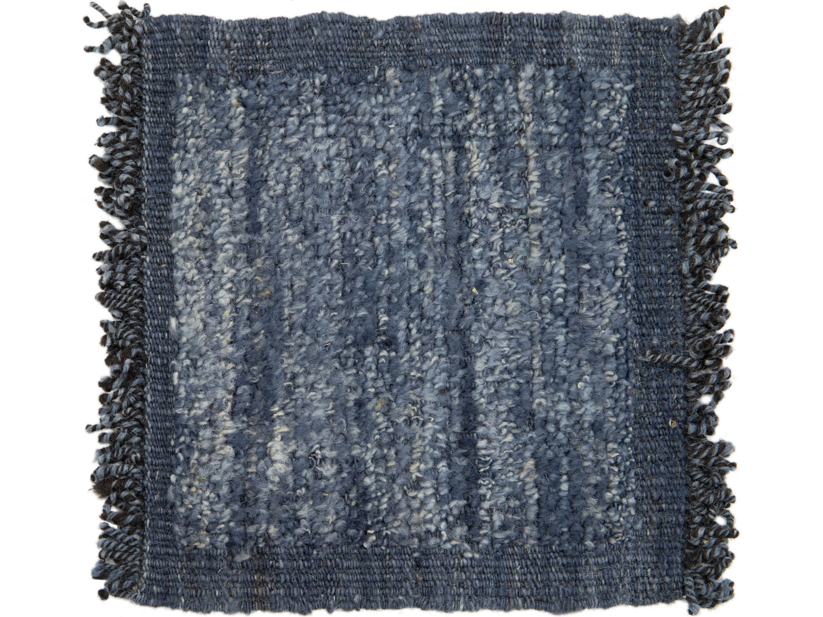 Modern Moroccan Wool Custom Rug