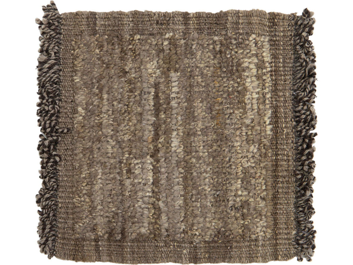 Modern Moroccan Wool Custom Rug