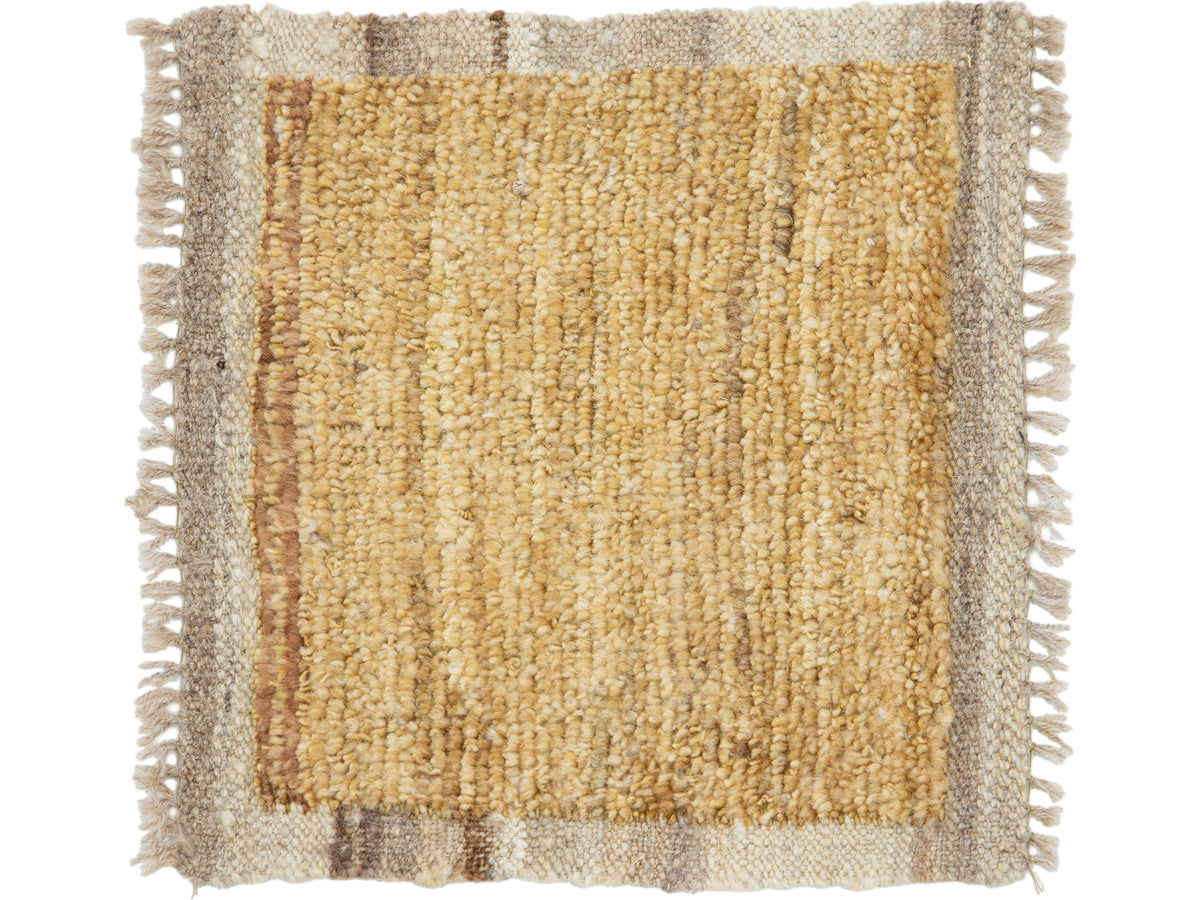 Modern Moroccan Wool Custom Rug