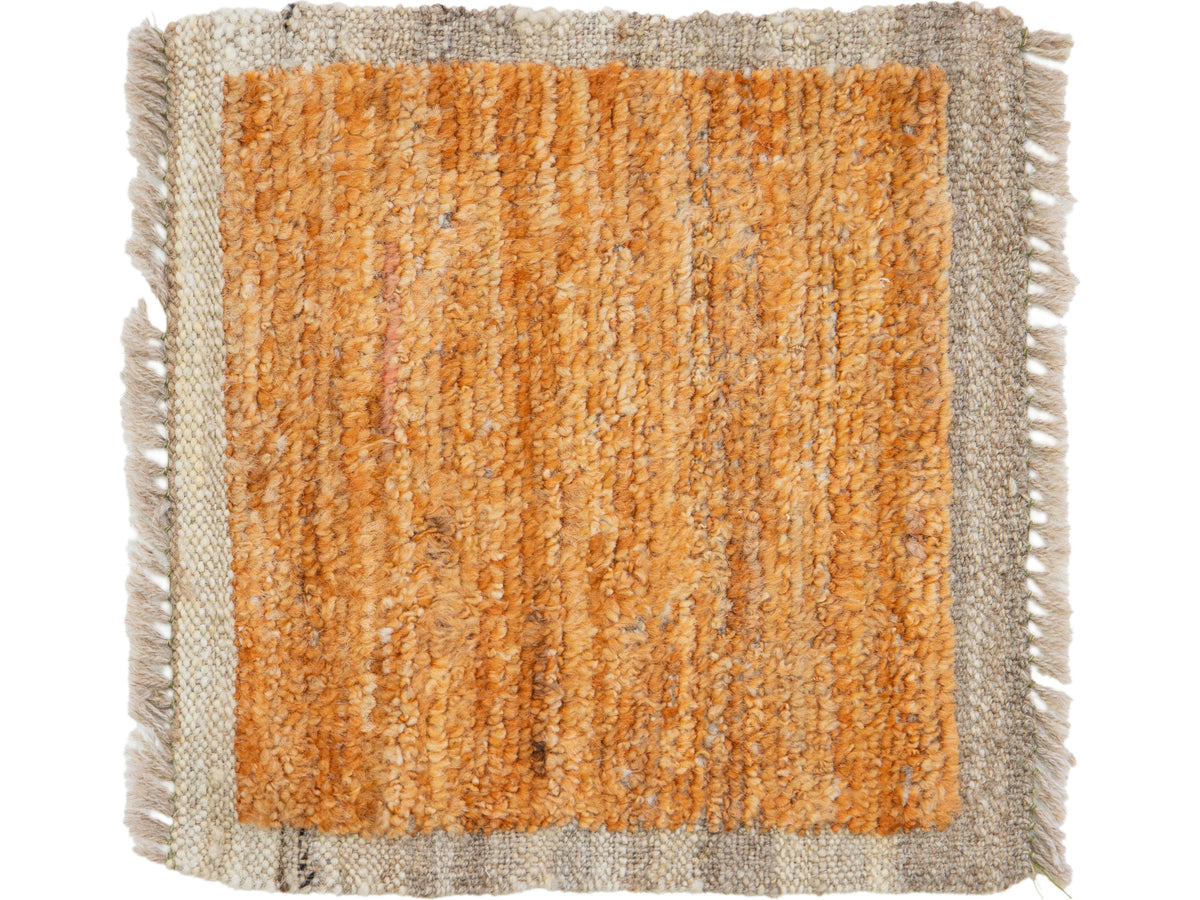 Modern Moroccan Wool Custom Rug