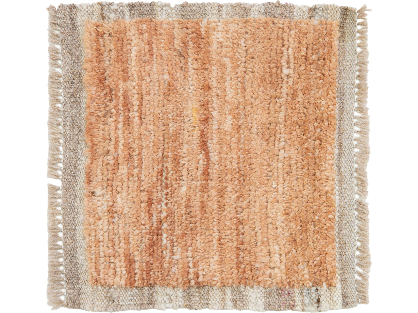 Modern Moroccan Wool Custom Rug