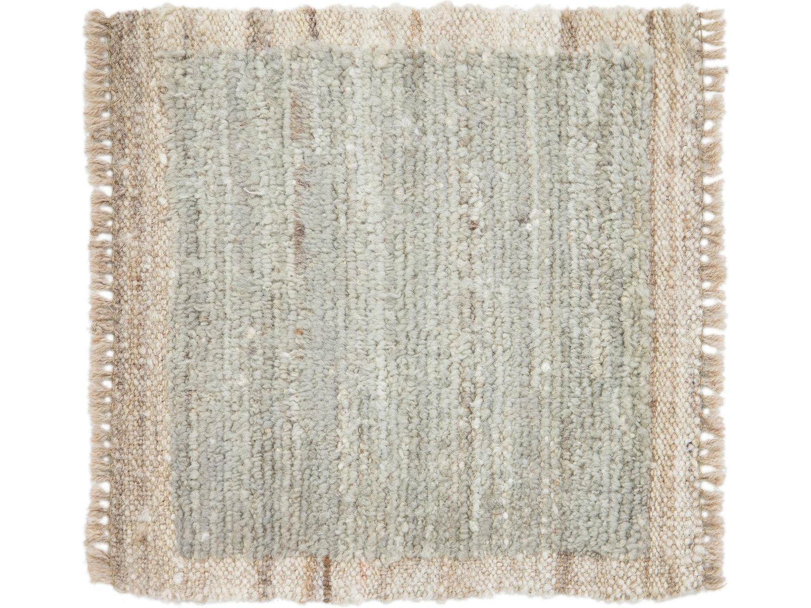 Modern Moroccan Wool Custom Rug