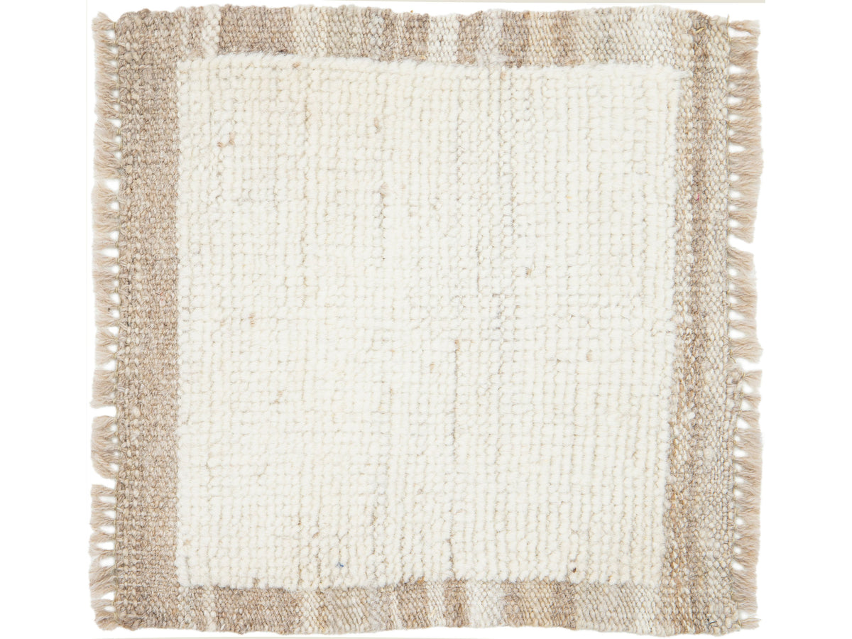 Modern Moroccan Wool Custom Rug