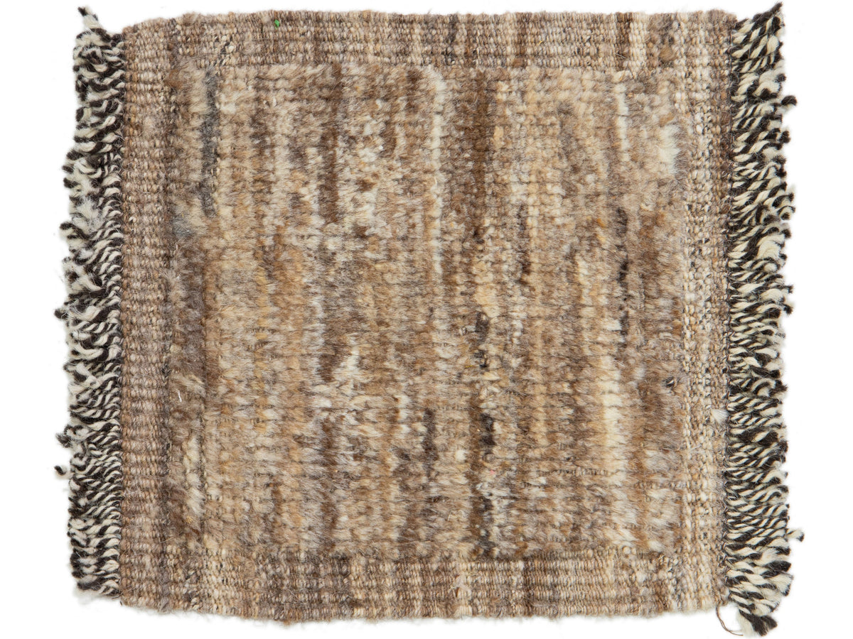 Modern Moroccan Wool Custom Rug