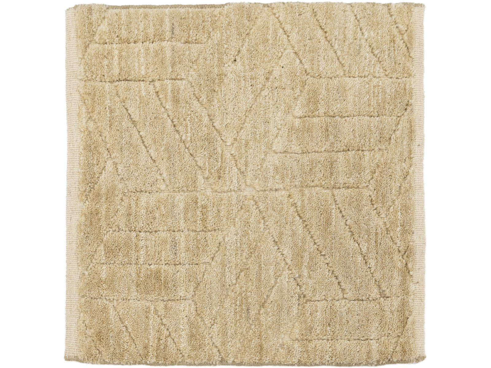 Modern Moroccan Wool Custom Rug