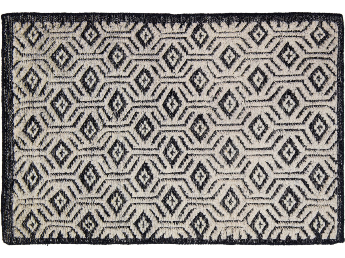 Modern Moroccan Wool Custom Rug
