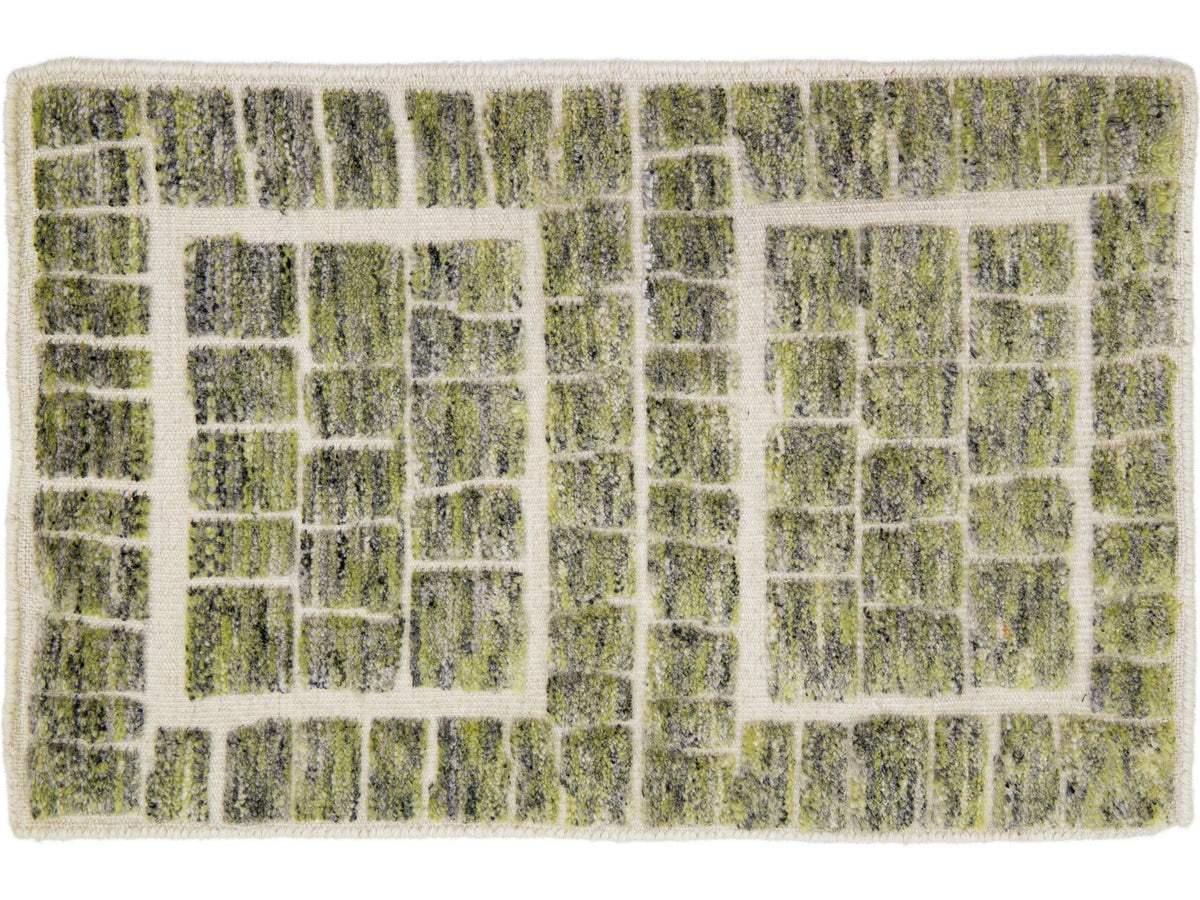 Modern Moroccan Wool Custom Rug