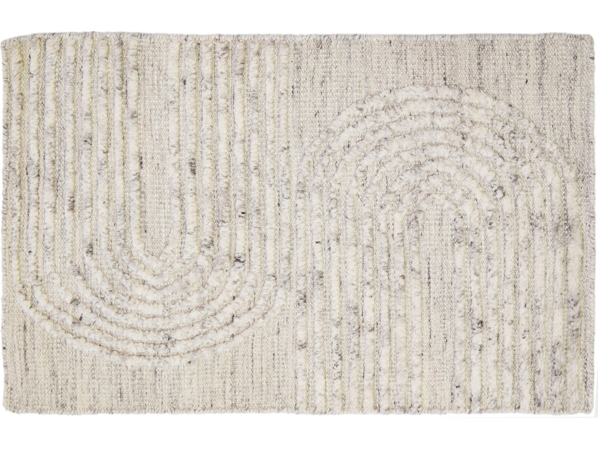 Modern Moroccan Wool Custom Rug