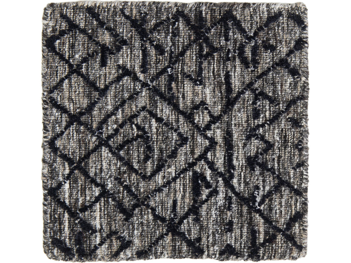 Modern Luxe Wool and Silk Custom Rug