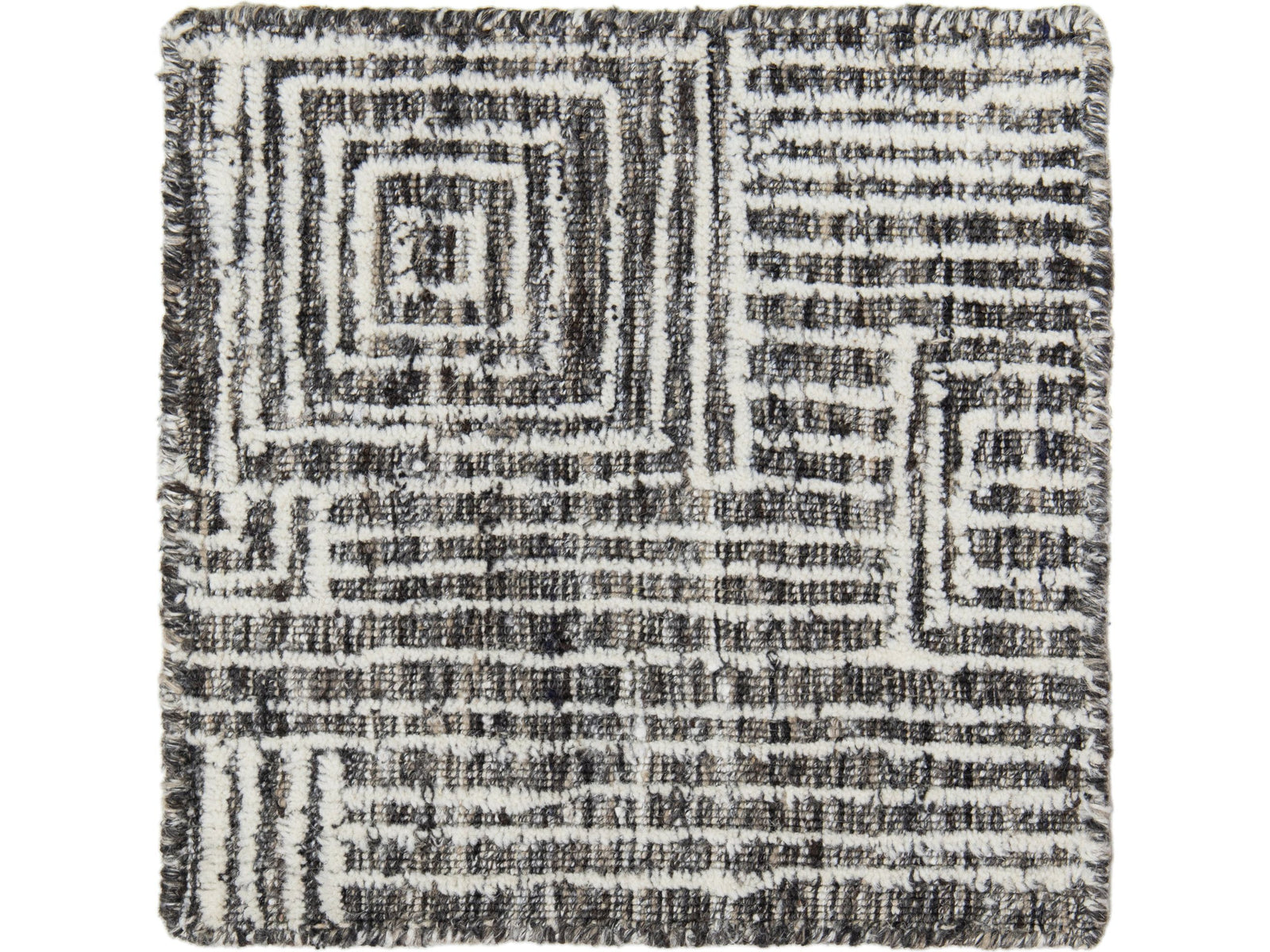 Modern Luxe Wool and Silk Custom Rug