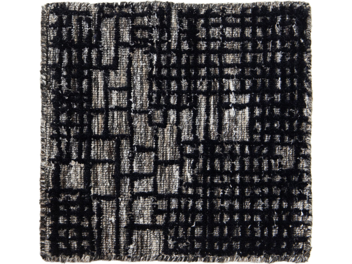 Modern Luxe Wool and Silk Custom Rug