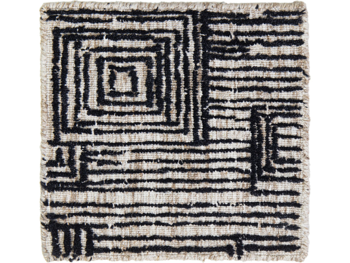 Modern Luxe Wool and Silk Custom Rug