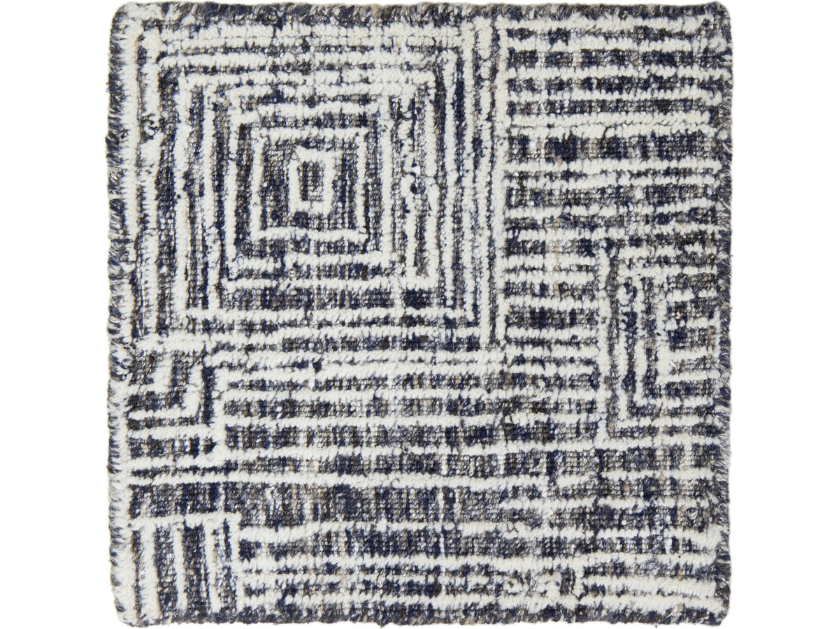 Modern Luxe Wool and Silk Custom Rug