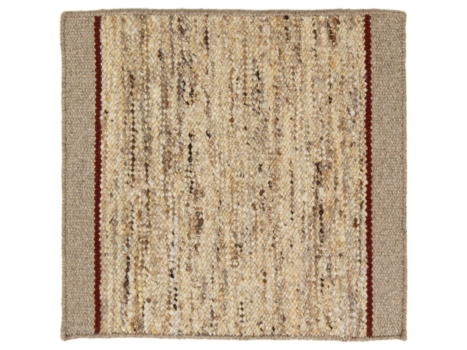 Modern Flatweave Kilim Wool Custom Rug