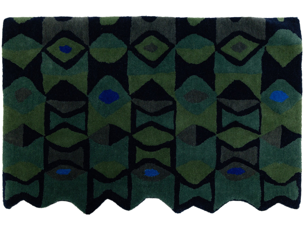 Modern Bamako 7 Wool Custom Rug