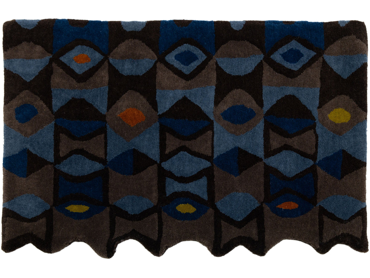 Modern Bamako 8 Wool Custom Rug