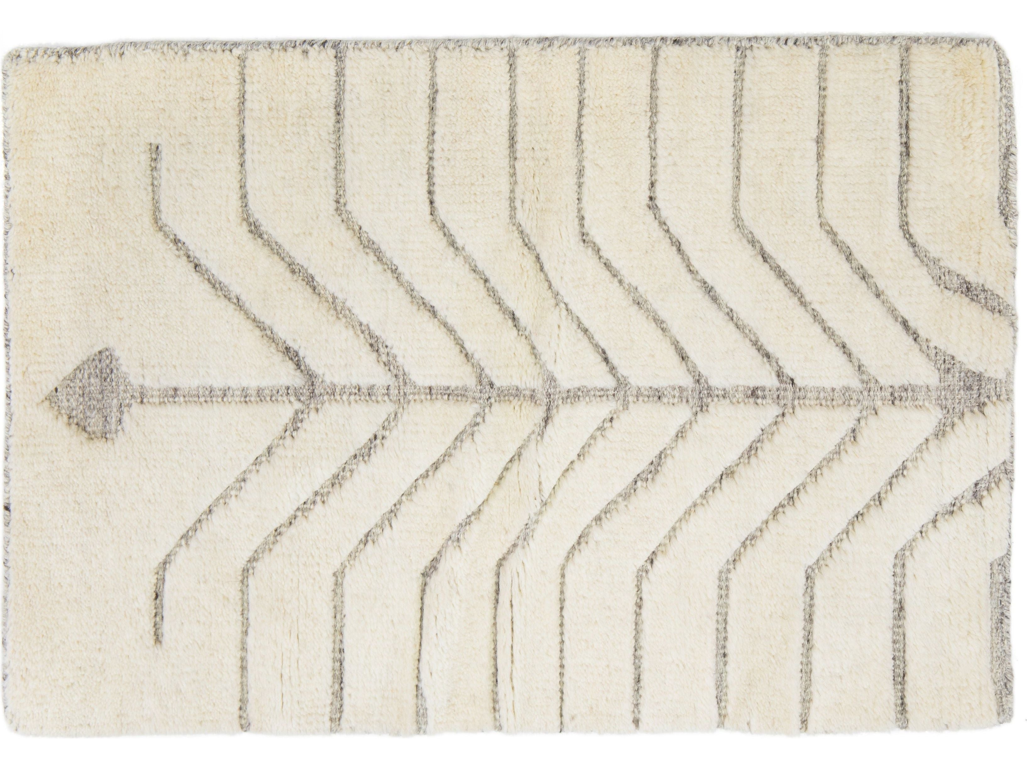 Modern Moroccan Style Custom Rug