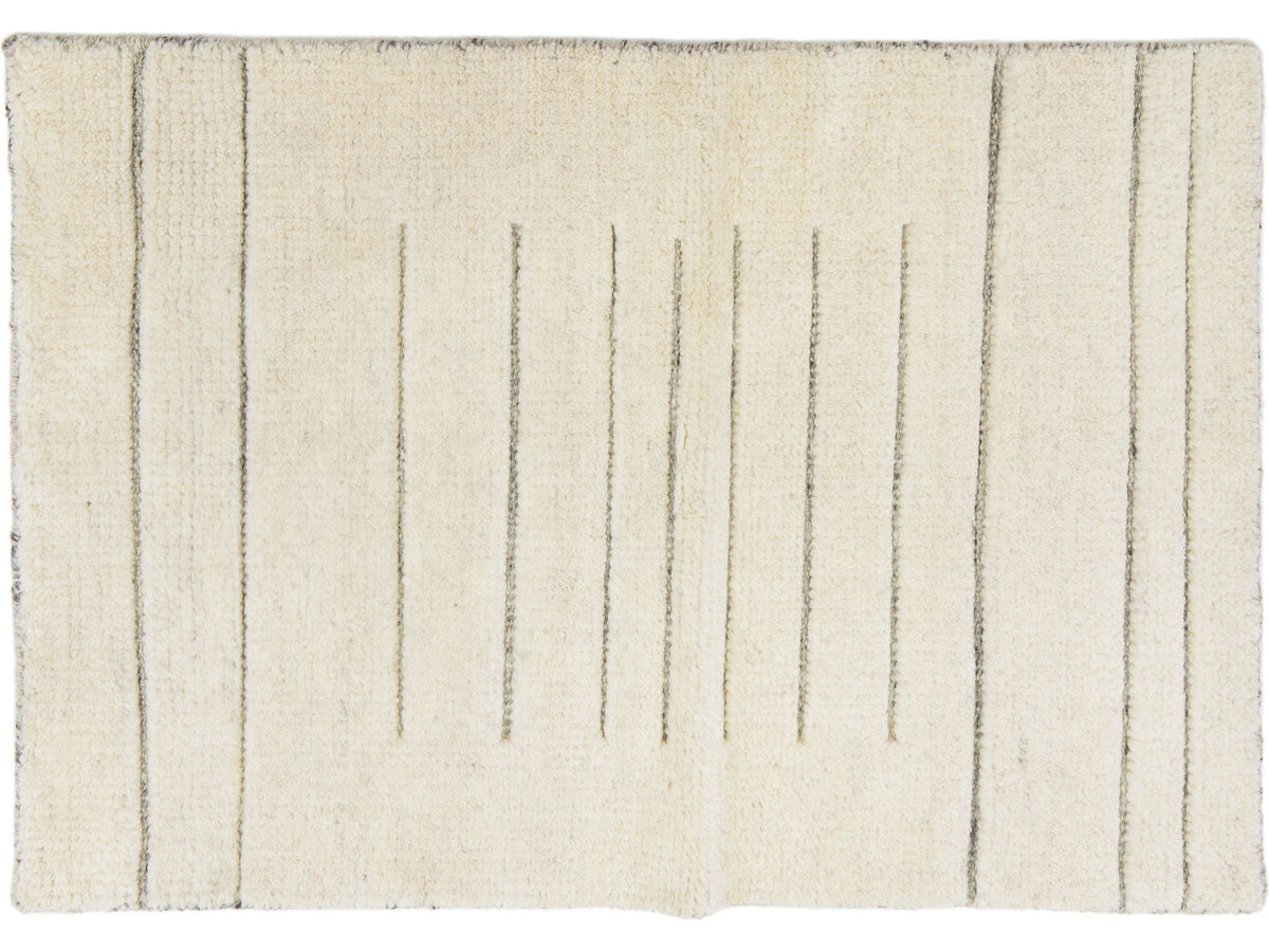 Modern Moroccan Wool Custom Rug