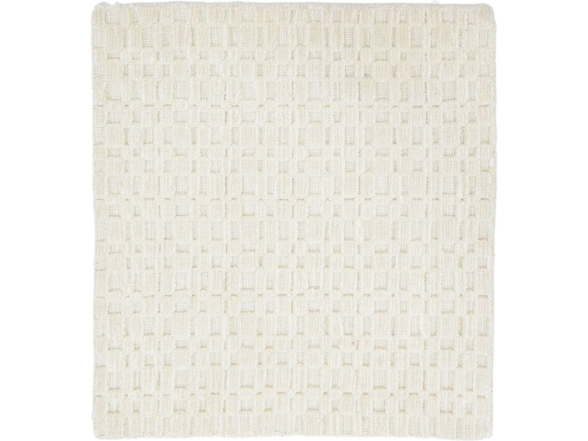 Modern Wool and Linen Custom Rug
