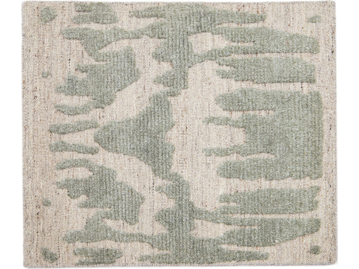 Modern Moroccan Wool Custom Rug