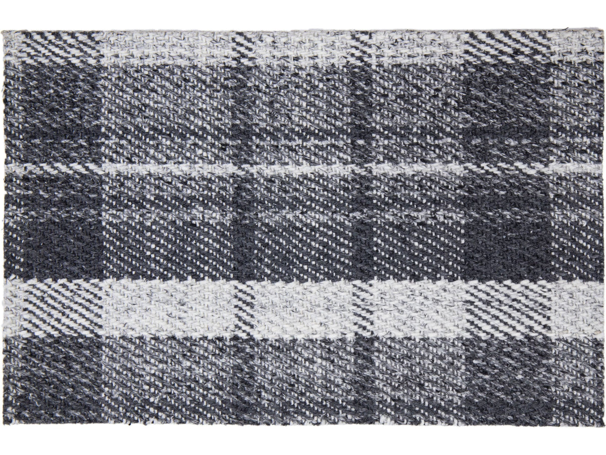 Modern Harlan Broadloom Wool and Polyester Blend Custom Rug
