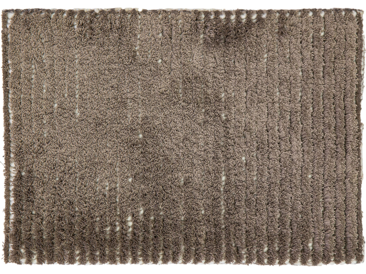 Modern Oliver Broadloom Wool and Polycotton Custom Rug