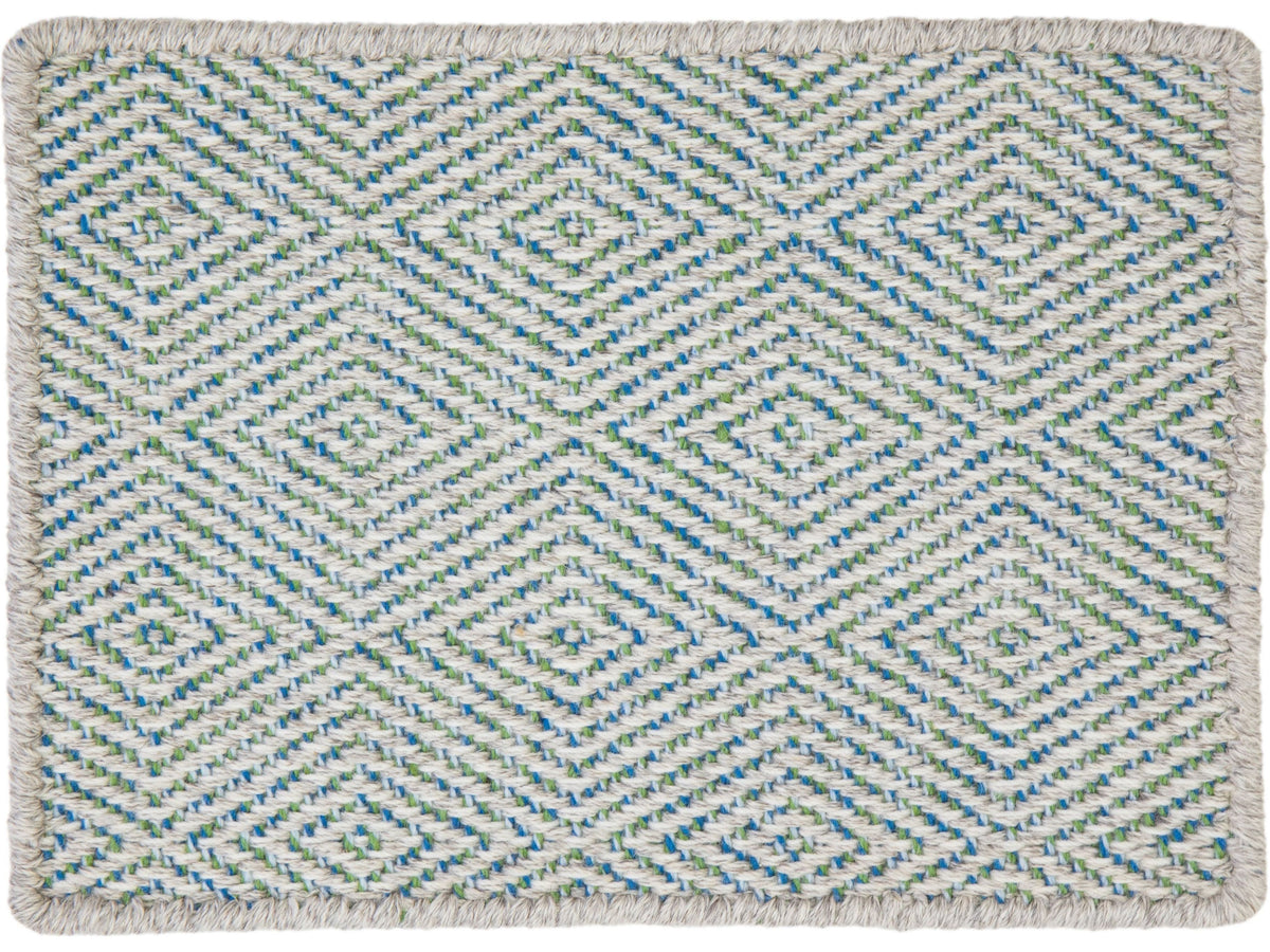 Modern Riley Broadloom Wool and Nylon Custom Rug