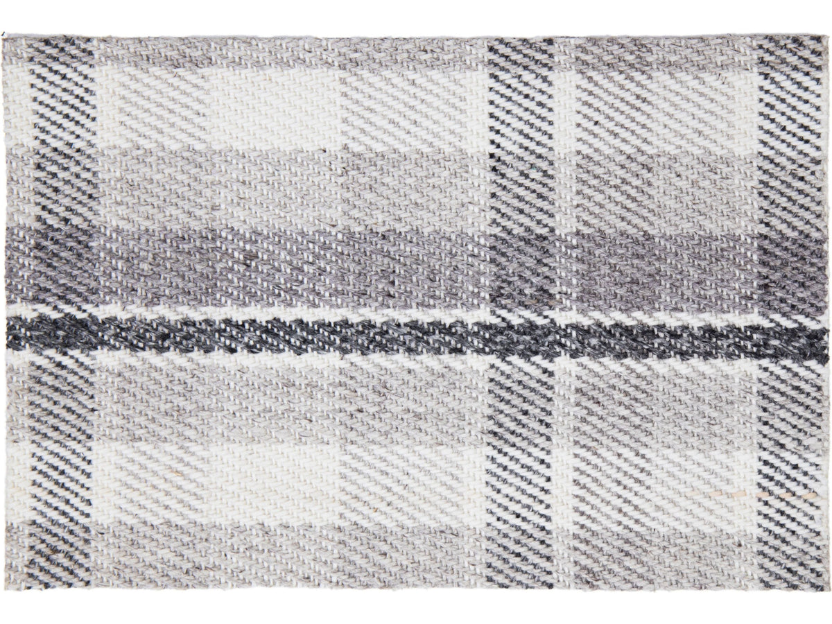 Modern Harlan Broadloom Wool and Polyester Blend Custom Rug