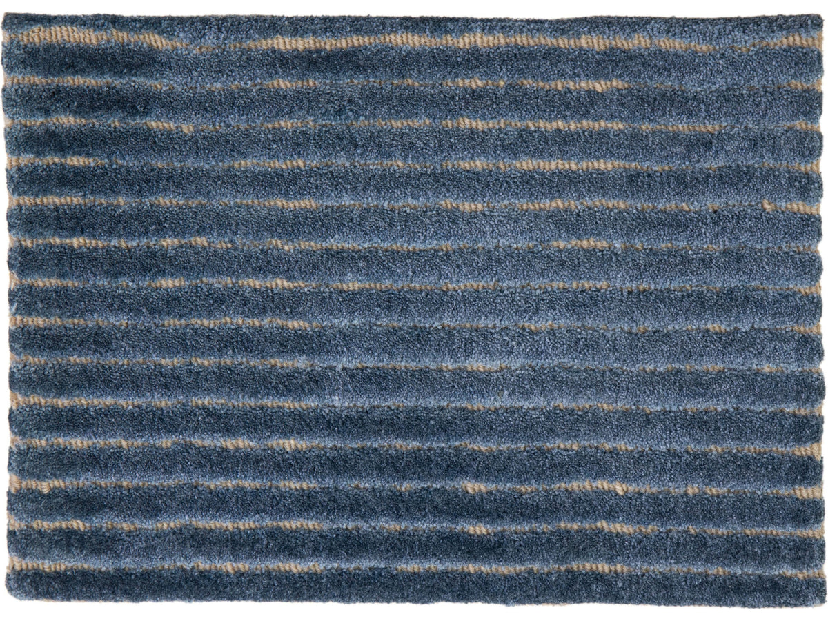 Modern Nordic Broadloom Wool and Nylon Custom Rug