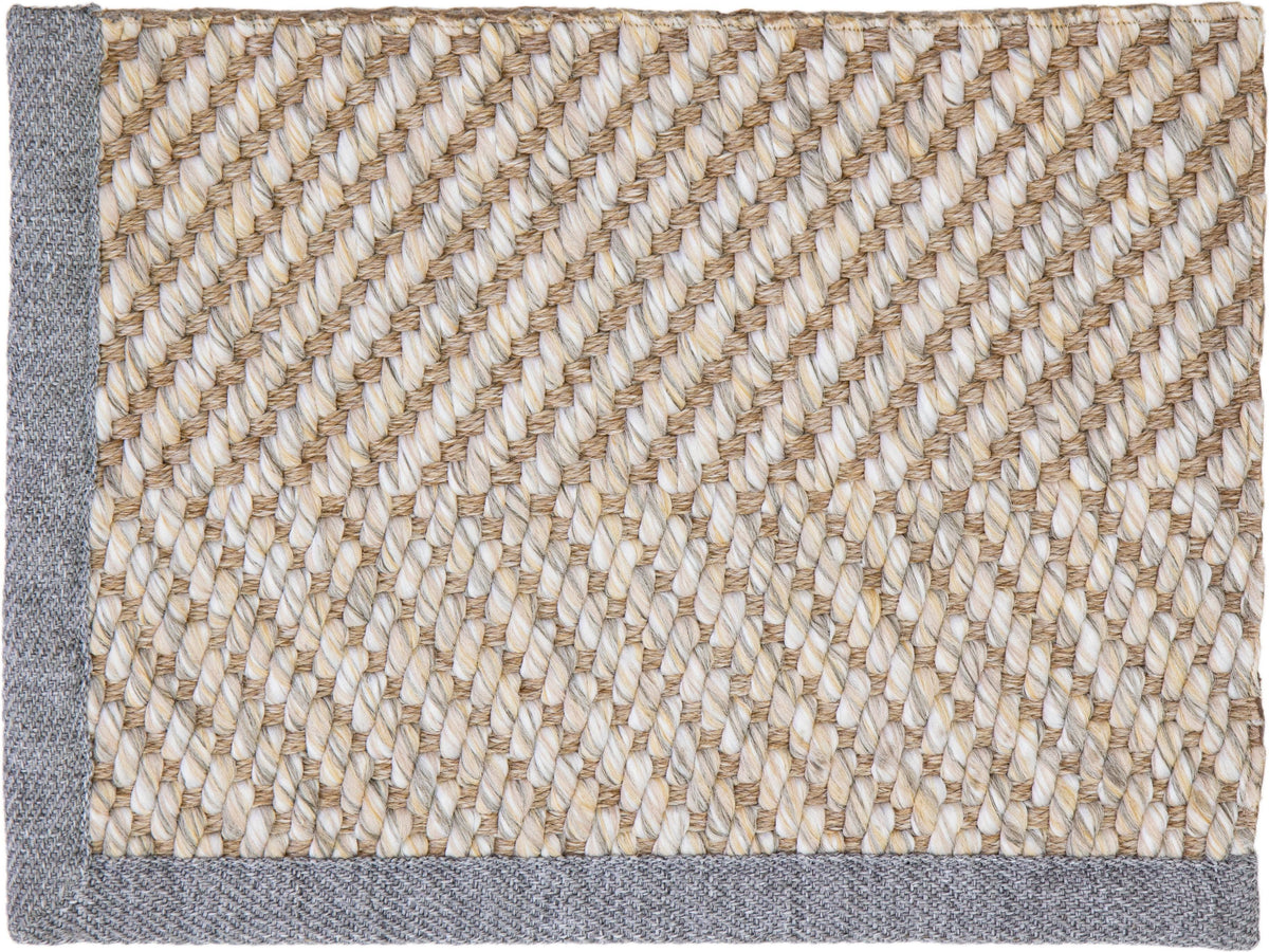 Modern Key West - Chevron Broadloom Polypropylene Custom Rug