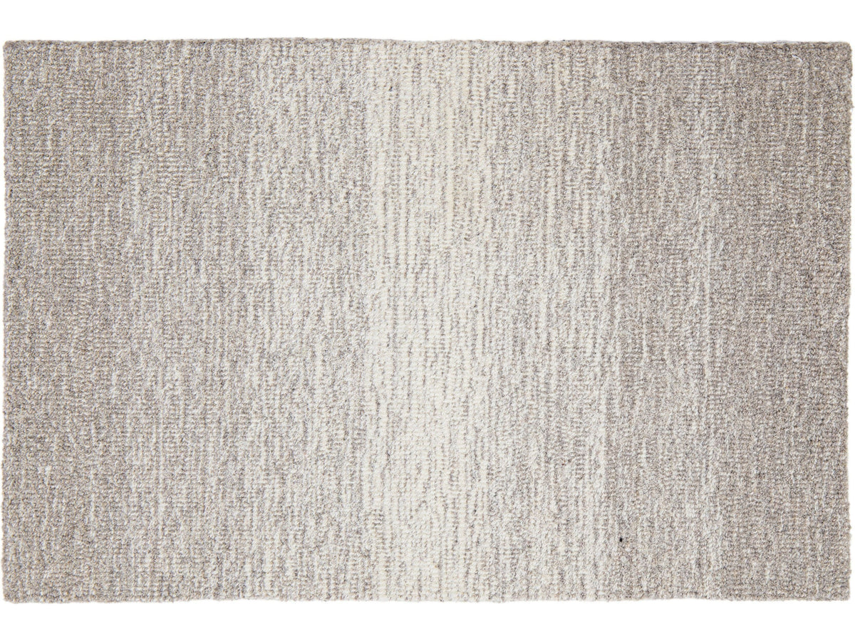 Modern Stria Broadloom Wool Custom Rug