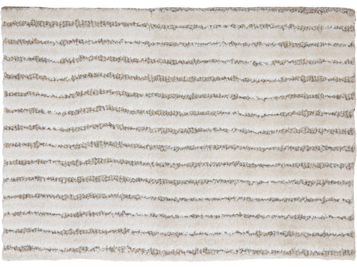 Modern Nordic Broadloom Wool and Nylon Custom Rug
