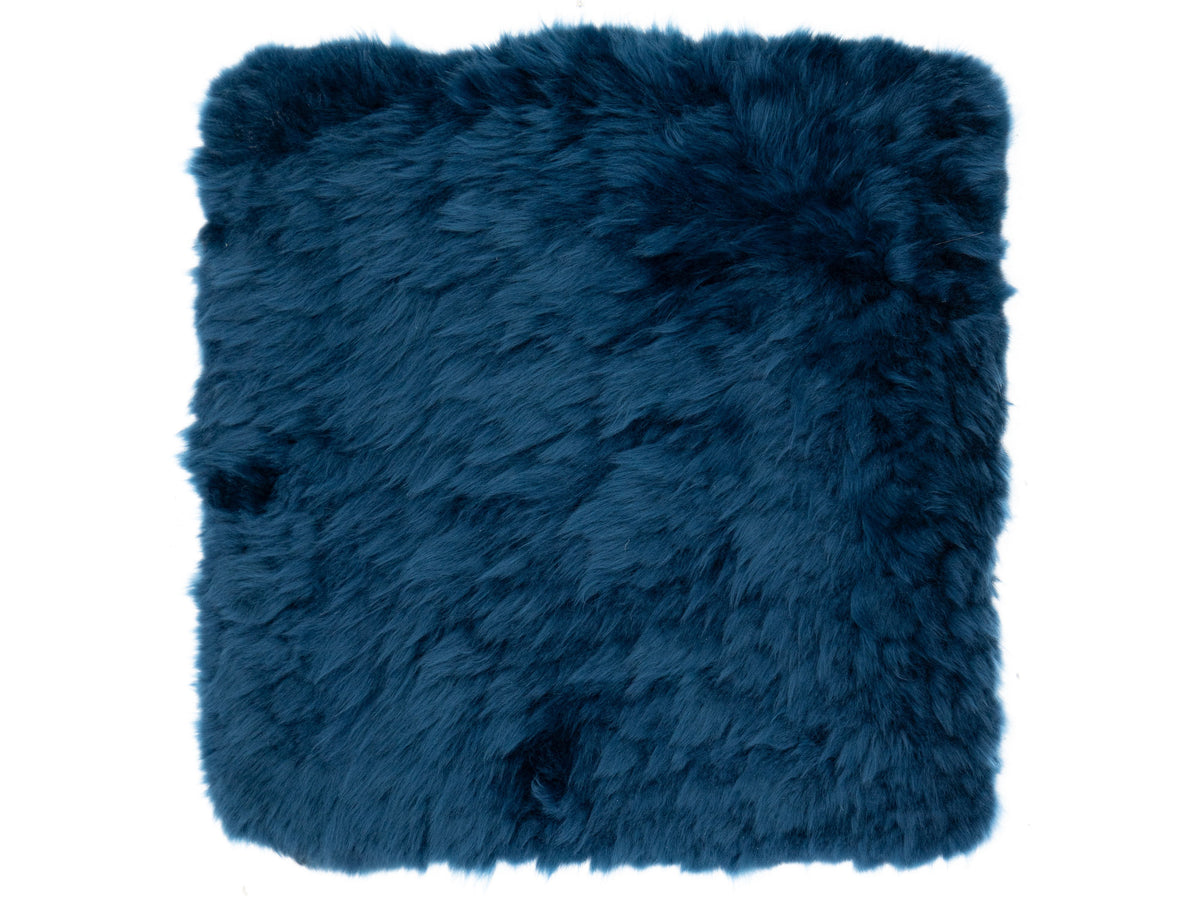 Modern Genuine Sheep Leather Custom Rug